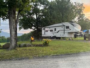 Golden Leaf Campground Camp Fire Candid2