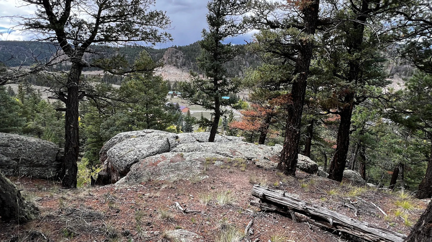 Above Cloud Rock - possibly another small tent area to really get away from it all