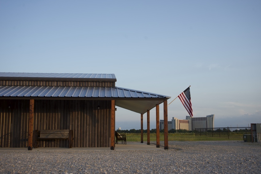 Amentity Building With Winstar In Background